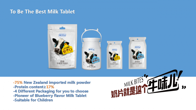 Планшет молока молозива калории 16g нового веяния здоровый низко- с пакетом саше