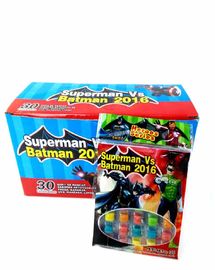 Heroes Series-Superman VS Batman Chewy Candy Looks Clolorful Tastes Sweet