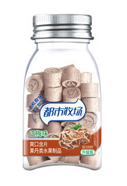 OEM available Healthy Compressed candy Low sugar Low cal Plum flavor candy in plastic bottle